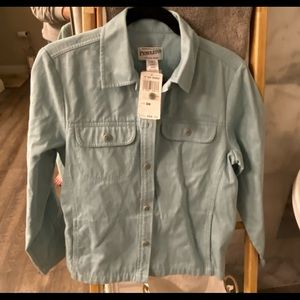 NWT Pendleton shirt jacket 100% cotton size sm